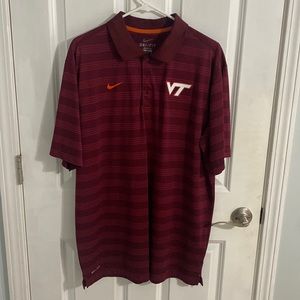 Men’s Nike golf shirt Virginia tech men’s polo